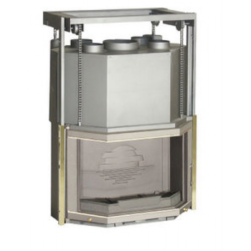 Каминная топка Laudel Призматик 850 контргруз с конвекционным распределителем_0 Каминная топка Laudel Призматик 850 контргруз с конвекционным распределителем_0