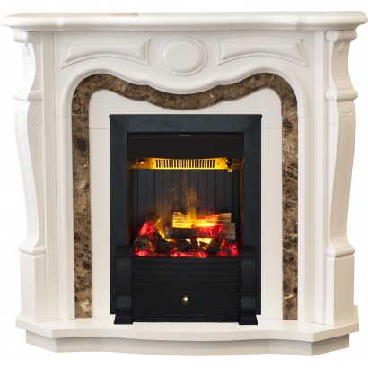 RealFlame Melissa очаг 3D Vulcan белый_0 RealFlame Melissa очаг 3D Vulcan белый_0