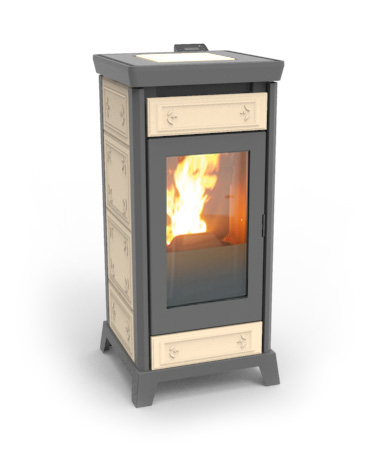 Пеллетный камин c канальным отоплением THERMOROSSI KOKKOLA 10_1 Пеллетный камин c канальным отоплением THERMOROSSI KOKKOLA 10_1