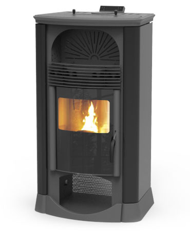 Пеллетный камин воздушный THERMOROSSI 8000 TCOM METALCOLOR 12_4 Пеллетный камин воздушный THERMOROSSI 8000 TCOM METALCOLOR 12_4