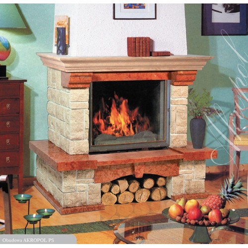 Каминная облицовка Bella italia Akropol (Пристенная)_1 Каминная облицовка Bella italia Akropol (Пристенная)_1