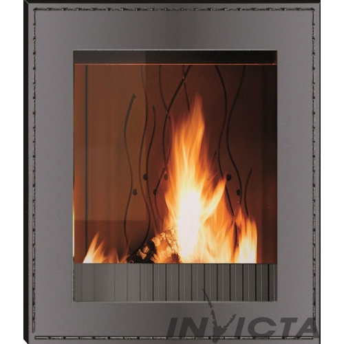 Каминная топка Invicta Decor Vertical Cuir (Куир вертикаль)_0 Каминная топка Invicta Decor Vertical Cuir (Куир вертикаль)_0