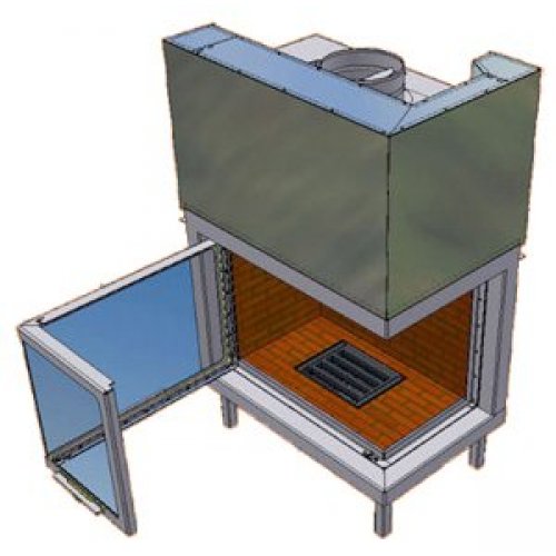 Каминная топка Axis VLD 900 - VP_1 Каминная топка Axis VLD 900 - VP_1