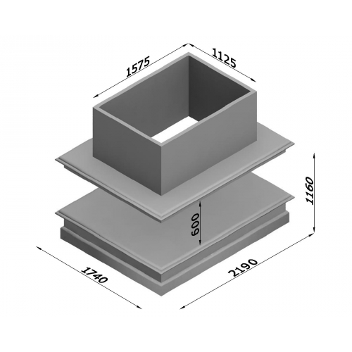 Каминная облицовка Glivi Индиго_2 Каминная облицовка Glivi Индиго_2
