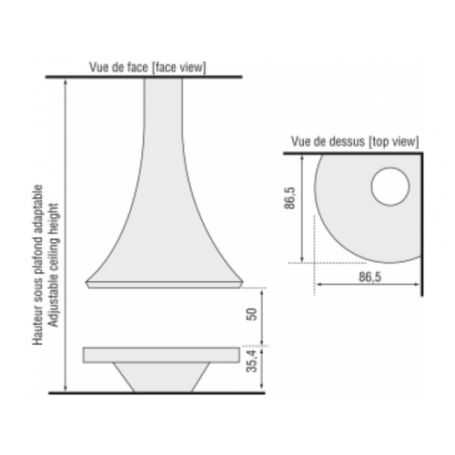 Камин JC Bordelet Eva 992 angle_1 Камин JC Bordelet Eva 992 angle_1