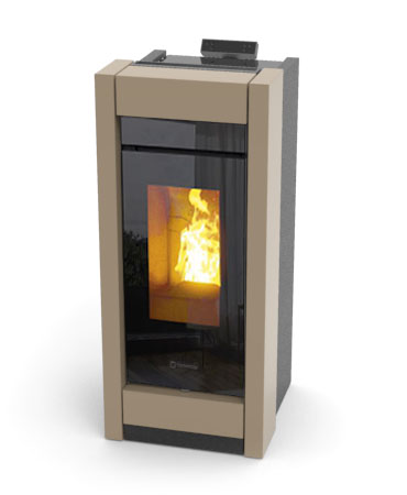 Пеллетный камин воздушный THERMOROSSI AROMY SILENT METALCOLOR 9_4 Пеллетный камин воздушный THERMOROSSI AROMY SILENT METALCOLOR 9_4