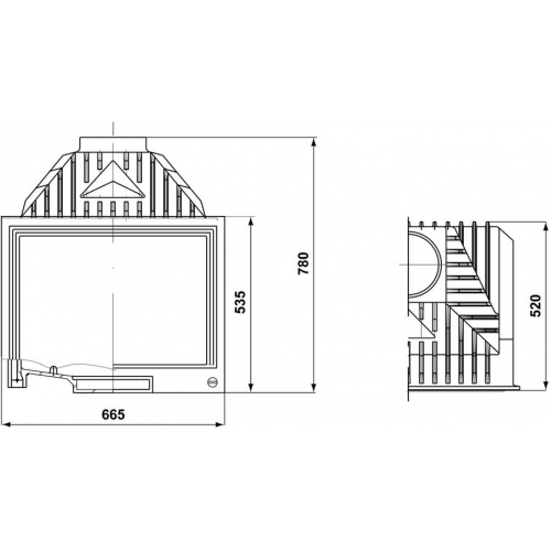 Каминная топка Tarnava Professional Prestige 2 21_1 Каминная топка Tarnava Professional Prestige 2 21_1