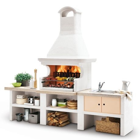 Барбекю Malibu 2: Гриль c духовкой слева (Palazzetti)_3 Барбекю Malibu 2: Гриль c духовкой слева (Palazzetti)_3