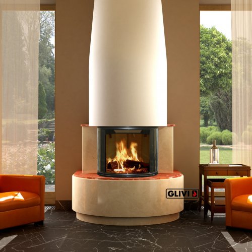 Каминная облицовка Glivi Милау_0 Каминная облицовка Glivi Милау_0
