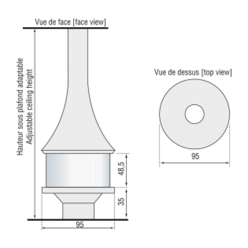 Камин JC Bordelet Marina 993 centrale vitree_1 Камин JC Bordelet Marina 993 centrale vitree_1