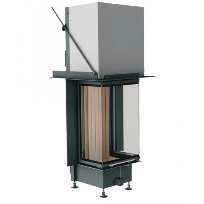 Brunner panorama-kamin 70/25/40/25, рамка широкая нерж.сталь_0 Brunner panorama-kamin 70/25/40/25, рамка широкая нерж.сталь_0