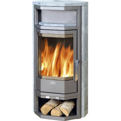 Печь-камин Kiruna 8 серая сталь_0 Печь-камин Kiruna 8 серая сталь_0