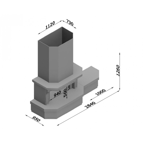 Каминная облицовка Glivi Клеопатра Р_1 Каминная облицовка Glivi Клеопатра Р_1