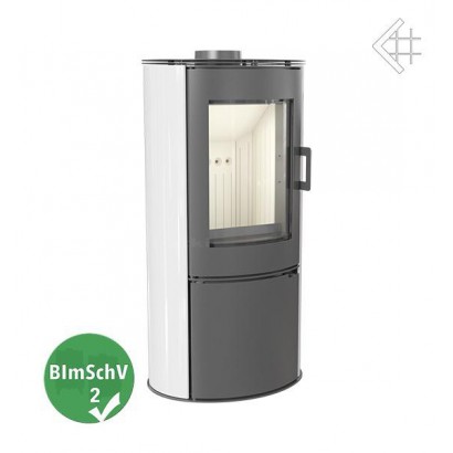 Печь-камин Koza AB/S/K кафель белый_0 Печь-камин Koza AB/S/K кафель белый_0