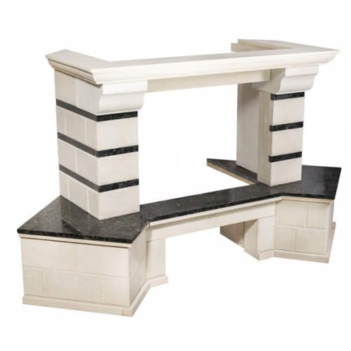 Каминная облицовка MadeIra Daniella Labradorite_3 Каминная облицовка MadeIra Daniella Labradorite_3