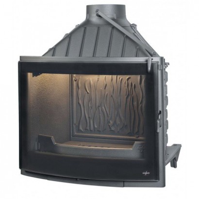 Топка Seguin prestige pano 7 evolution plus - black line, с открытием дверцы в сторону, с серыми кирпичами и двойной подачей воздуха new!_0 Топка Seguin prestige pano 7 evolution plus - black line, с открытием дверцы в сторону, с серыми кирпичами и двойной подачей воздуха new!_0