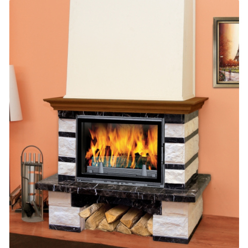 Каминная облицовка Andalusia Dora Emperador Flowers_0 Каминная облицовка Andalusia Dora Emperador Flowers_0