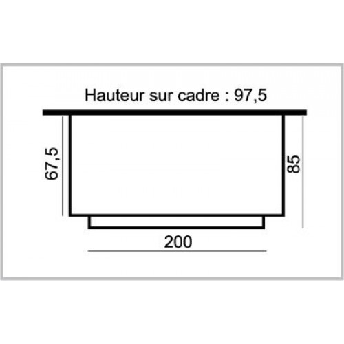 Каминная облицовка Axis Cassandre, H1200_1 Каминная облицовка Axis Cassandre, H1200_1
