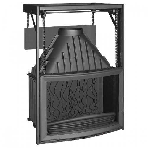 Каминная топка Invicta Panoramic 700 lifting door (Панорамик Контргруз 700)_0 Каминная топка Invicta Panoramic 700 lifting door (Панорамик Контргруз 700)_0
