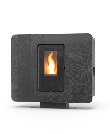 Пеллетный камин THERMOROSSI SLIMQUADRO IDRA 14_3 Пеллетный камин THERMOROSSI SLIMQUADRO IDRA 14_3