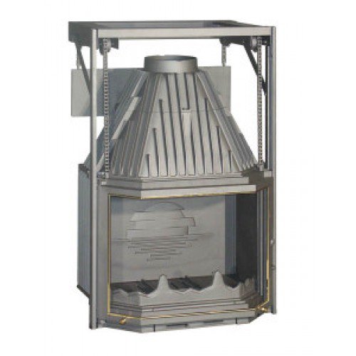 Каминная топка Laudel Призматик 700 контргруз_0 Каминная топка Laudel Призматик 700 контргруз_0