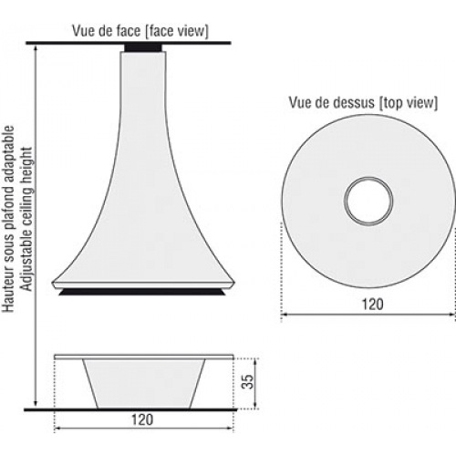 Камин JC Bordelet Eva 992 centrale color (центральный, с открытым очагом)_2 Камин JC Bordelet Eva 992 centrale color (центральный, с открытым очагом)_2