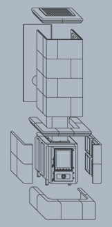 Керамическая печь VALDEK_2 Керамическая печь VALDEK_2