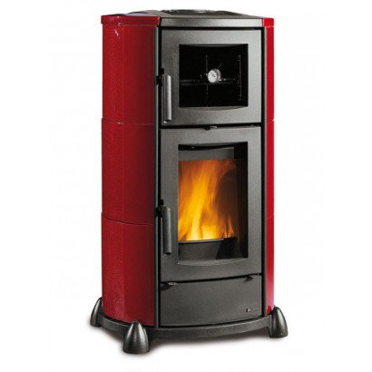 La Nordica-Extraflame cortina forno maiolica bordeaux_0 La Nordica-Extraflame cortina forno maiolica bordeaux_0