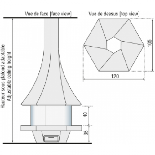 Камин JC Bordelet Eolia 907_1 Камин JC Bordelet Eolia 907_1