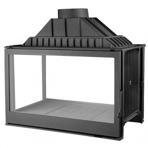 Каминная топка Liseo L9 DF + 1 боковое стекло_0 Каминная топка Liseo L9 DF + 1 боковое стекло_0