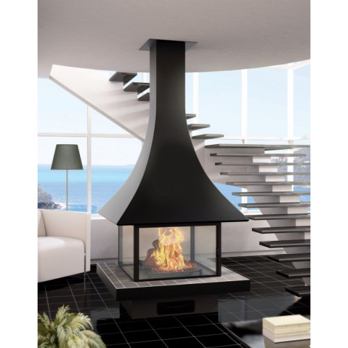 Камин JC Bordelet Julietta 985 centrale vitree_0 Камин JC Bordelet Julietta 985 centrale vitree_0