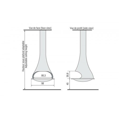 Камин JC Bordelet Tatiana 997 Centrale_1 Камин JC Bordelet Tatiana 997 Centrale_1