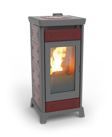 Пеллетный камин c канальным отоплением THERMOROSSI KOKKOLA 10_3 Пеллетный камин c канальным отоплением THERMOROSSI KOKKOLA 10_3