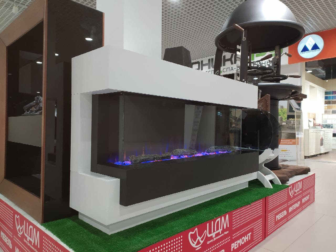 Каминокомплект Cube 50 со скидкой 25%!