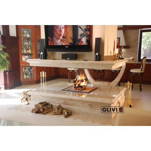 Каминная облицовка Glivi Индиго_1 Каминная облицовка Glivi Индиго_1