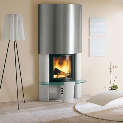 Облицовка Aquamarina, со стальным колпаком (Palazzetti)_0 Облицовка Aquamarina, со стальным колпаком (Palazzetti)_0