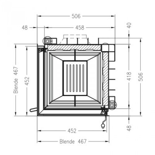 Каминная топка Spartherm Mini 2R 4S_1 Каминная топка Spartherm Mini 2R 4S_1