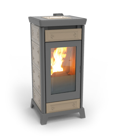 Пеллетный камин c канальным отоплением THERMOROSSI KOKKOLA 10_2 Пеллетный камин c канальным отоплением THERMOROSSI KOKKOLA 10_2