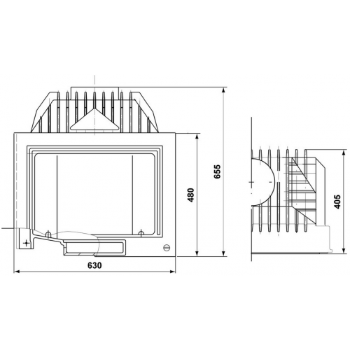 Каминная топка Tarnava Professional Max Respekt 15_1 Каминная топка Tarnava Professional Max Respekt 15_1