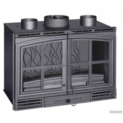 Каминная топка Invicta insert 800 double porte turbo_0 Каминная топка Invicta insert 800 double porte turbo_0