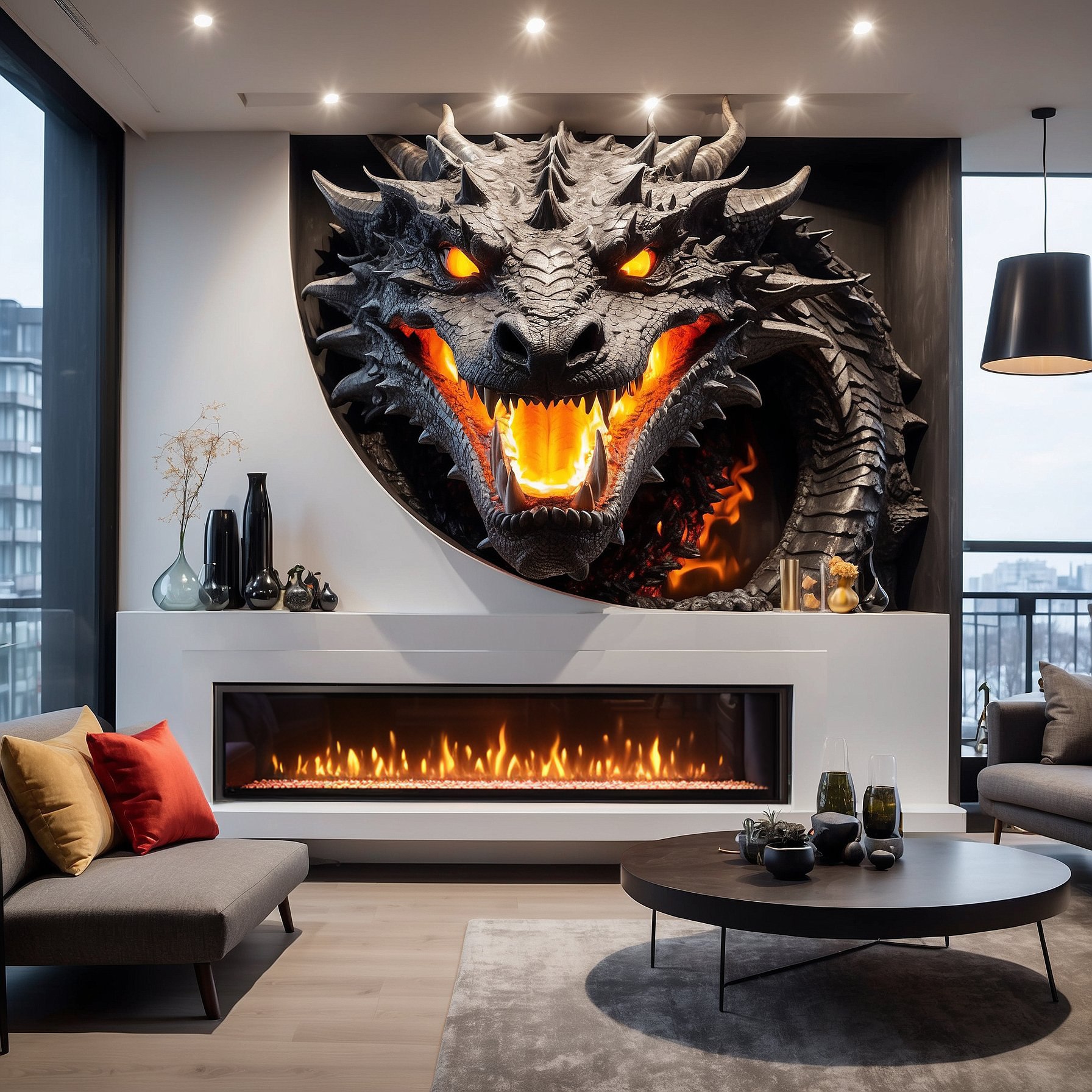 Встречайте Новый год с биокамином!