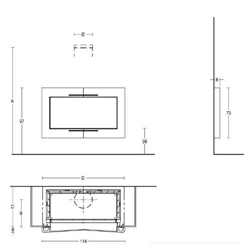 Каминная облицовка Piazzetta New Orleans_1 Каминная облицовка Piazzetta New Orleans_1