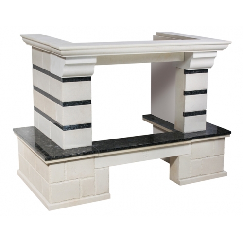 Каминная облицовка MadeIra Daniella Labradorite_1 Каминная облицовка MadeIra Daniella Labradorite_1