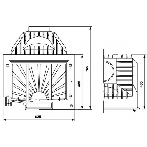 Каминная топка Tarnava Classic Cover 2 16_1 Каминная топка Tarnava Classic Cover 2 16_1