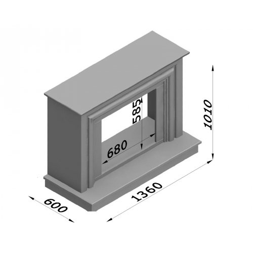 Каминная облицовка Glivi Карталия_1 Каминная облицовка Glivi Карталия_1
