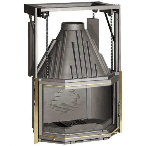 Каминная топка Laudel 850 Prismatique Relevable (Призматик 850 Контргруз)_0 Каминная топка Laudel 850 Prismatique Relevable (Призматик 850 Контргруз)_0