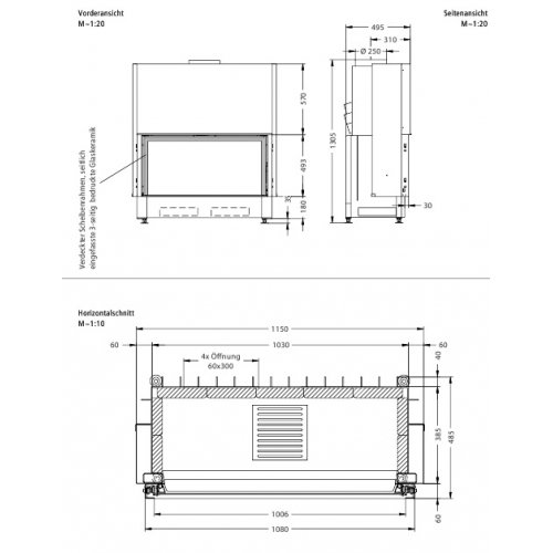 Каминная топка Spartherm Varia Bh 3S_2 Каминная топка Spartherm Varia Bh 3S_2