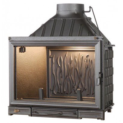 Топка Seguin confort kiteflam с открытием двери в сторону, с дефлектором_0 Топка Seguin confort kiteflam с открытием двери в сторону, с дефлектором_0