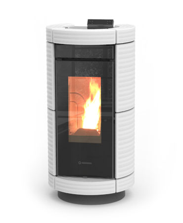 Пеллетный камин воздушный THERMOROSSI DORICA MAIOLICA 13_0 Пеллетный камин воздушный THERMOROSSI DORICA MAIOLICA 13_0