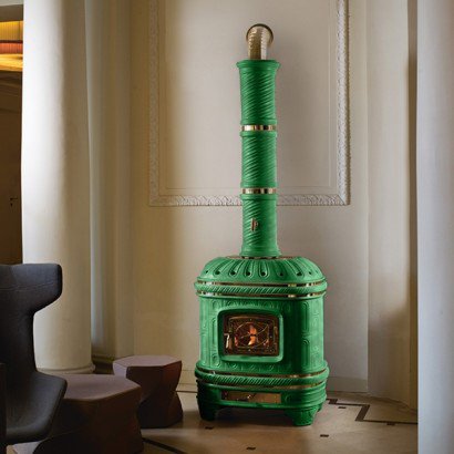Печь Castellana, green (Sergio Leoni)_0 Печь Castellana, green (Sergio Leoni)_0